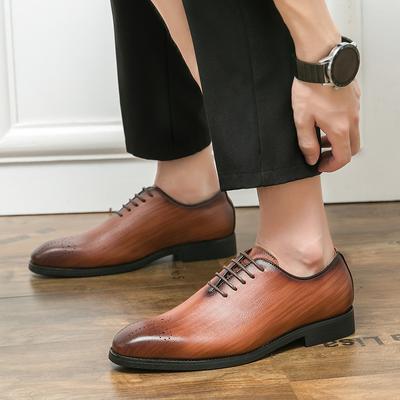 Leder Business Formelle Schuhe 2024 neue Brogue Klassische Italienische Freizeitkleiderschuhe Herren Elegant Büro Formelle Oxfords Schuhe Herren