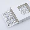 Dongzhou Round Flatback Glass Rhinestone Sew on Crystal Loose Crystal Beads Garment Sewable Rhinestone Diy Accessories