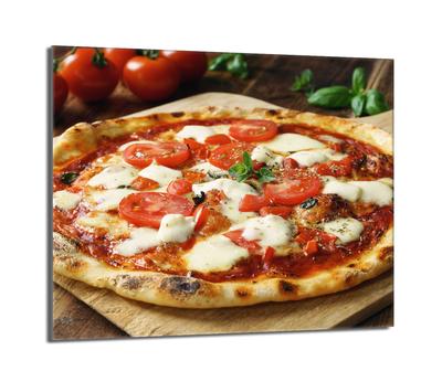 Szklana Płyta Ochronna Na Kuchenkę 60x52 Pizza