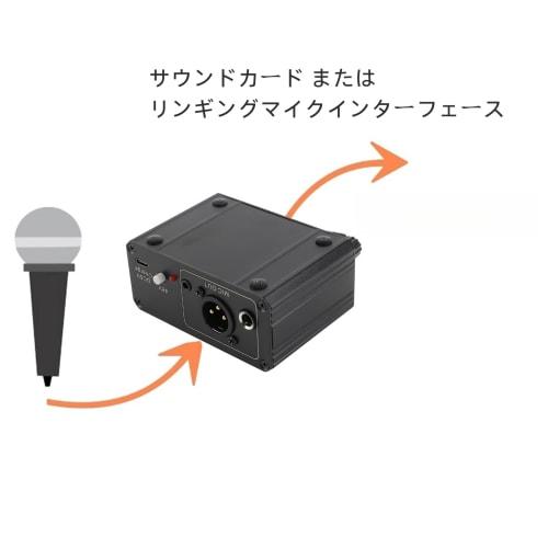 High-Gain Microphone Preamp with 48V Phantom Power, Low Noise, and XLR Output for Dynamic and Condenser Microphones