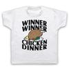 Winner Winner Chicken Dinner Funny Iconic Slogan Kids Childs T-Shirt