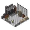 WWII Military Sentry Tower & Observation Base Building Blocks Set
