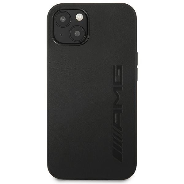 Etui do iPhone 14 Plus AMG Skórzane Czarny