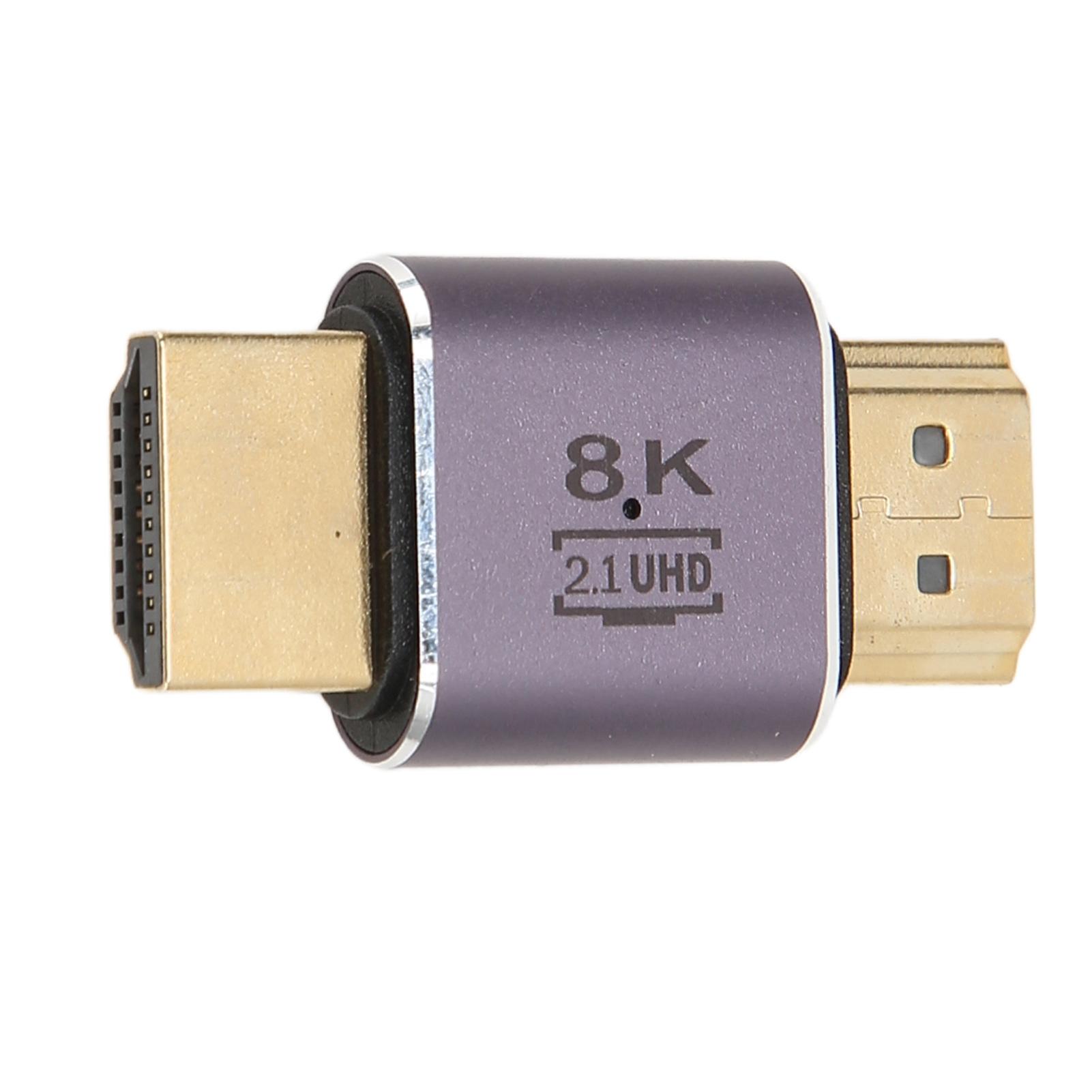 

8K HD Мультимедийный Интерфейс Соединитель 48 Гбит/с Папа к Папе 2.1 HD Мультимедийный Интерфейс Адаптер с