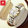 OLEVS Brand Watch Three-dimensional Dial Dual Calendar Quartz Watch Waterproof Women's Watch 2910