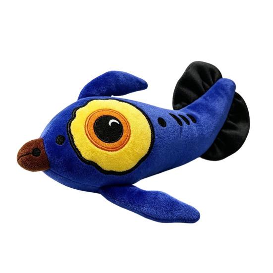 Fish Plush Toy Game Character Stuffed Animal Doll Soft Collectible Figure for Fans B