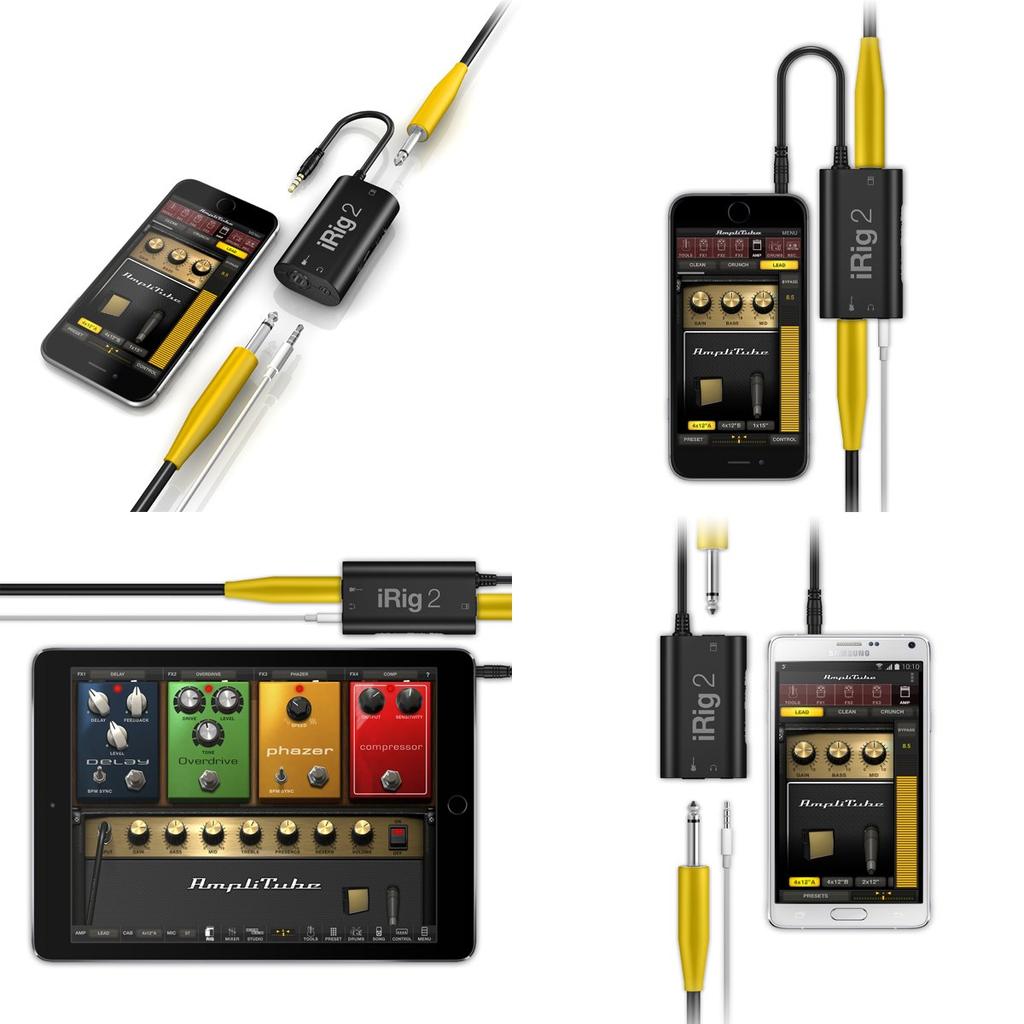 [Official Japanese Product] IK Multimedia iRig 2 (GuitarBass Interface for iOS Devices) IKM-OT-000042c