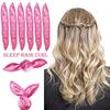 1Pc New Polka Dot Hair Curl Pear Flower Head Curl Creative Sponge Dry Hair Sleep Curling Iron Lazy Magic Curler