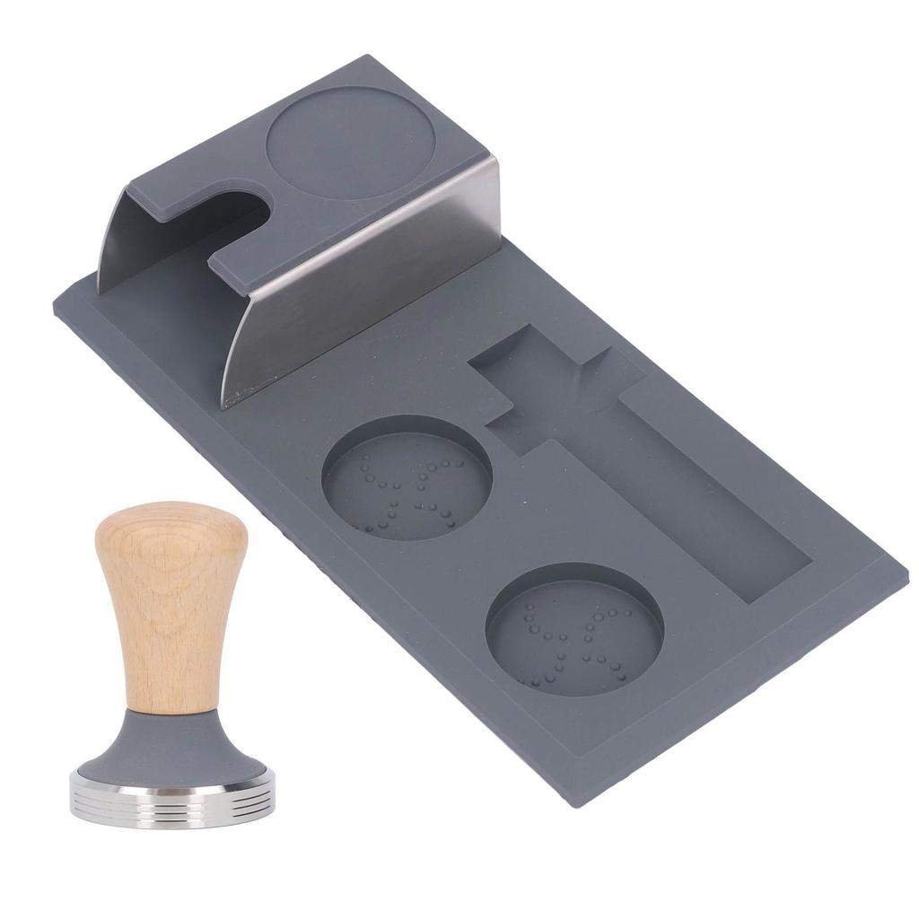 Gri cafea Tamper Mat silicon cafea colț Mat cafea Tamper Mat stație de manipulare cafea pentru cafea