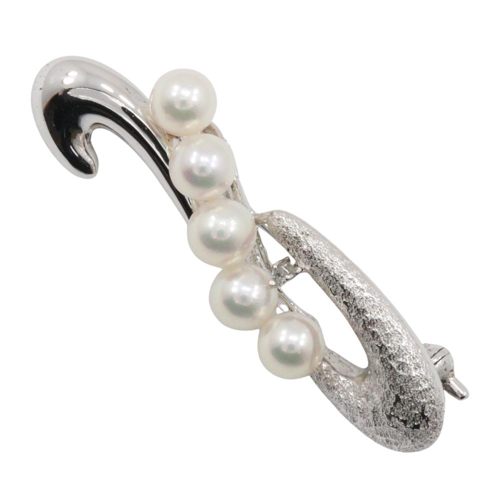 

Перлова брошка Срібло925/Перли/діамант 6.7г Жіноча Вживана