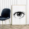 Plakat czarne oko