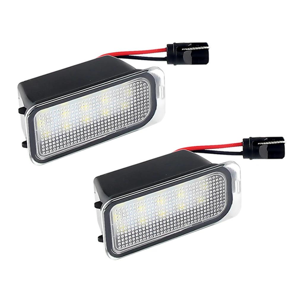 1/2Pcs for Ford KUGA S MAX MONDEO MK4 MK5 MK2 FIESTA 2008-2019 FOCUS Car License Plate Light 12V LED Number Signal Light