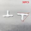 30Pcs T/Y/I 3 Types Car Windshield Washer Nozzles Hose Water Tube Connector Wiper Spray Pipe Joint Windscreen Wipers Accessories