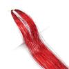 Hippie Decor Glitter Strips Party Headdress Tinsel Sparkle Silk Wig Long Straight Sparkly Ponytail