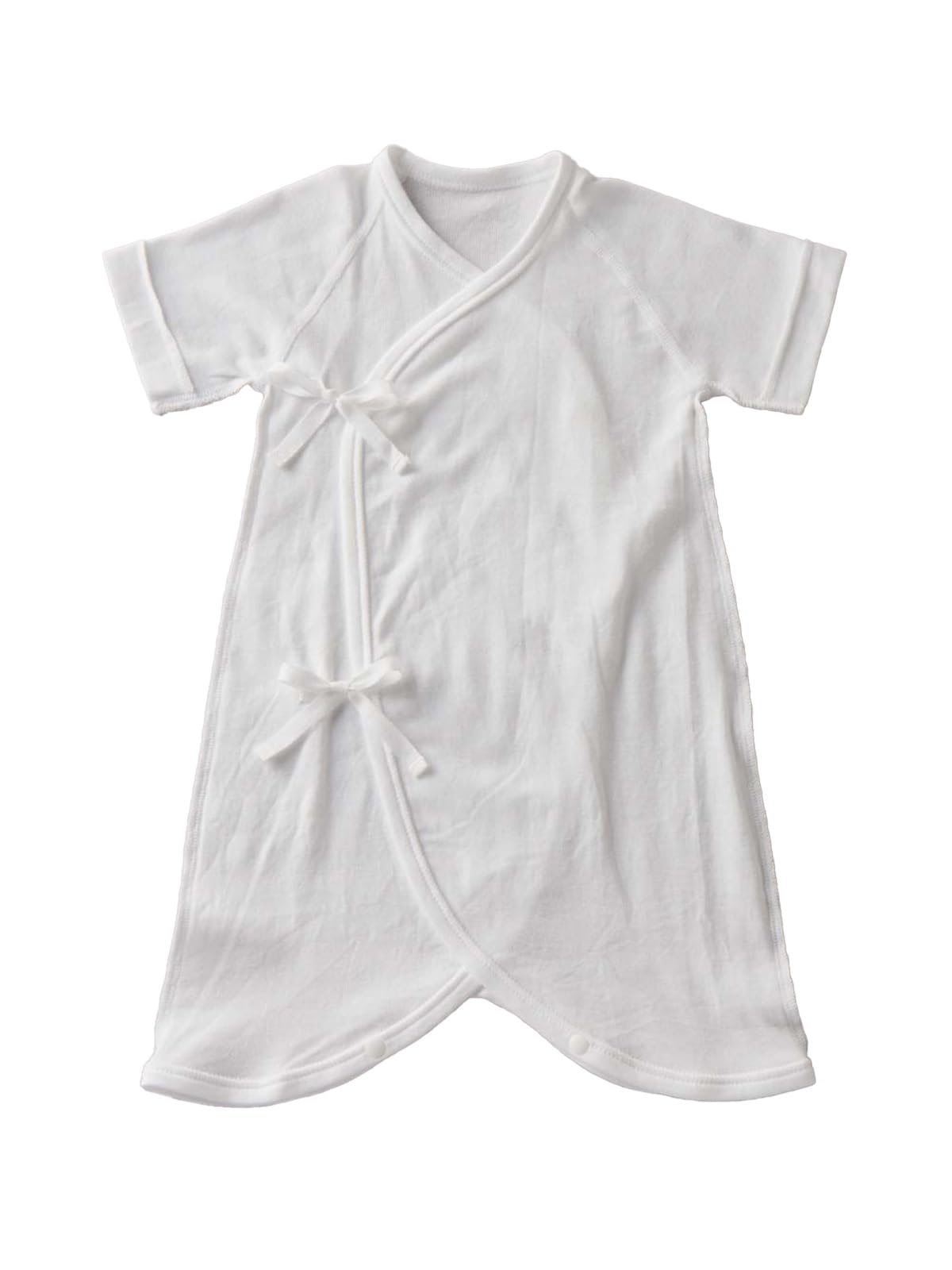 

ANGELIEBE Хлопковый Комбинезон для Новорожденных из Мехового Трикотажа Сделано для Мальчиков и Размеры Takumi Детская 100% Майка, Япония, Для Девочек, Серия, 50-60, Молочно-Белый