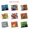 Zootopia Wallet PU Leather Snap Button Bifold Short Card Holder Cute Cartoon Purse for Women Girls 1pcs
