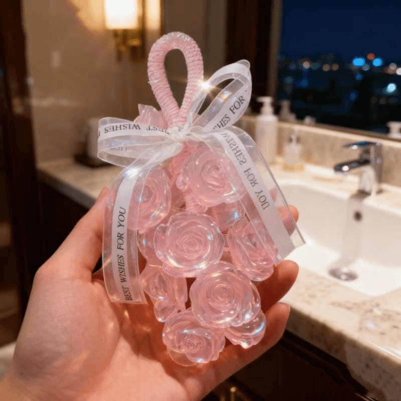 

Кристаллическая Роза Ручной Работы Ароматическое Мыло для Ванны и Мытья Рук, Также Служит Освежителем Воздуха для Автомобиля и Сувенирным Подвесом