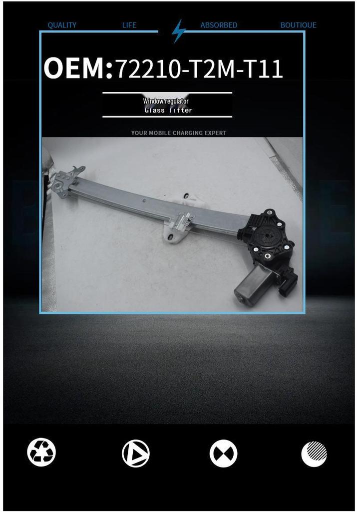 Car Window Regulator 72210-T2M-T11 Compatible with CR1/2/4.