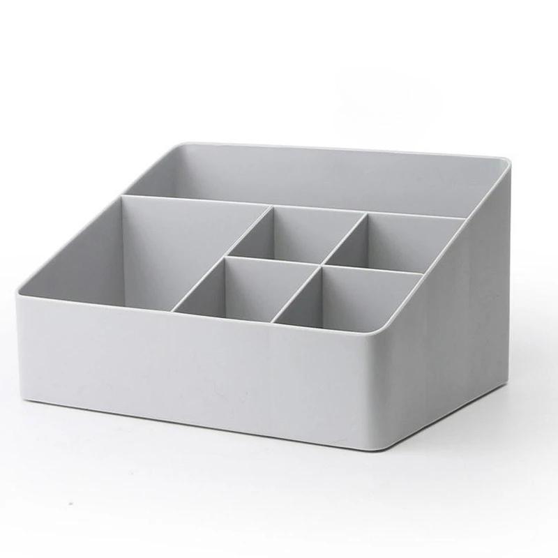 Large Capacity Multi Compartment Makeup Storage Box Desktop Organizer For Cosmetics Skincare And Small Items