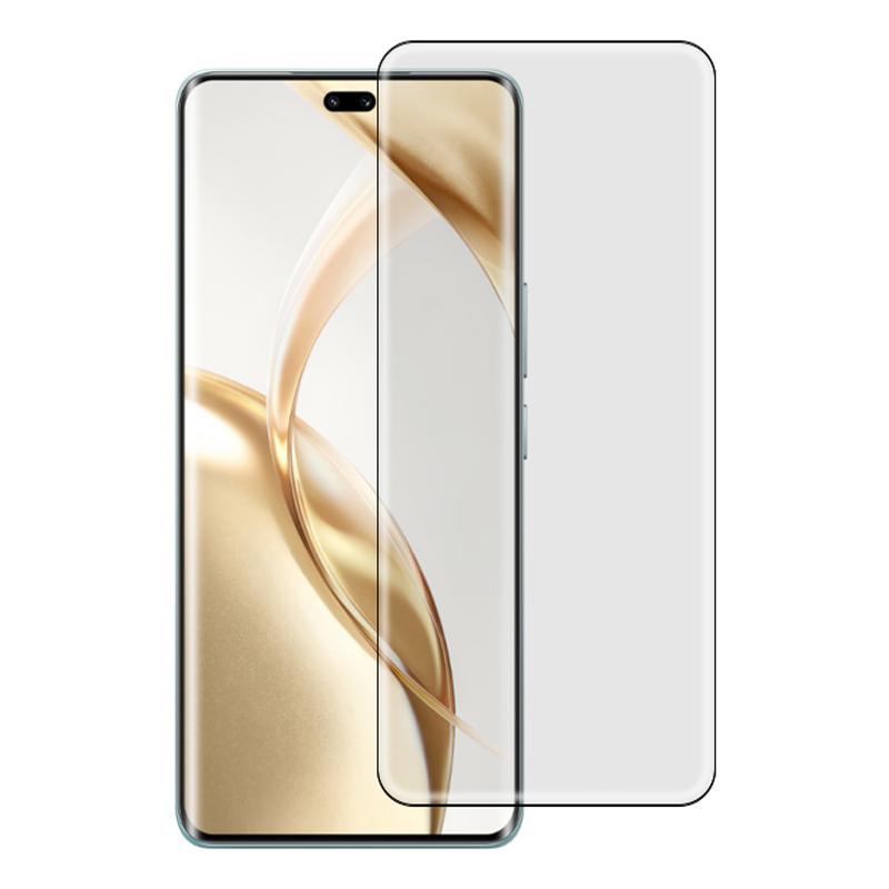 

Захисна плівка RURIHAI для Honor 200 Pro 5G, 3D вигнута, повне покриття, HD, прозора (Підтримка розблокування відбитком пальця) Type A
