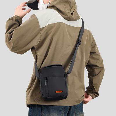 Kleine Tasche Herren Leichte Mehrschichtige Umhängetasche Handy-Tasche Umhängetasche