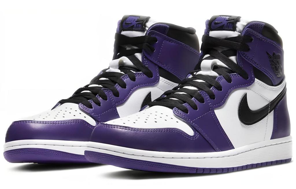 Jordan 1 Retro High Court Purple White 555088-500