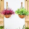 2PCS Farmhouse Style Wooden Plant Hanger Sturdy Hanging Flower Pot Hook  Patio Decoration