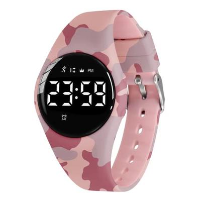 BEN NEVIS Kids' Smartwatch with Activity Tracker, Pedometer, Rechargeable Digital Watch, Multi-Function Waterproof, for Boys and Girls, Sports Watch,
