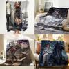 Game A Arknights Throw Flannel Throw Blanket Suitable for Sofa Living Room Bedroom