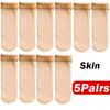 5Pair New Women Winter Thicken Warm Short Socks Thermal Cashmere Wool Socks Nylon Snow Velvet Boots Home Floor