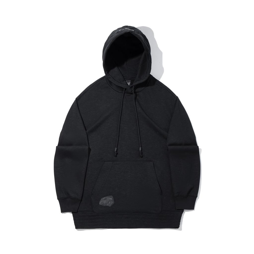 Li Ning Kung Fu Series Versatile Loose Pullover Hoodie Men Hoodies AWDVA95-3