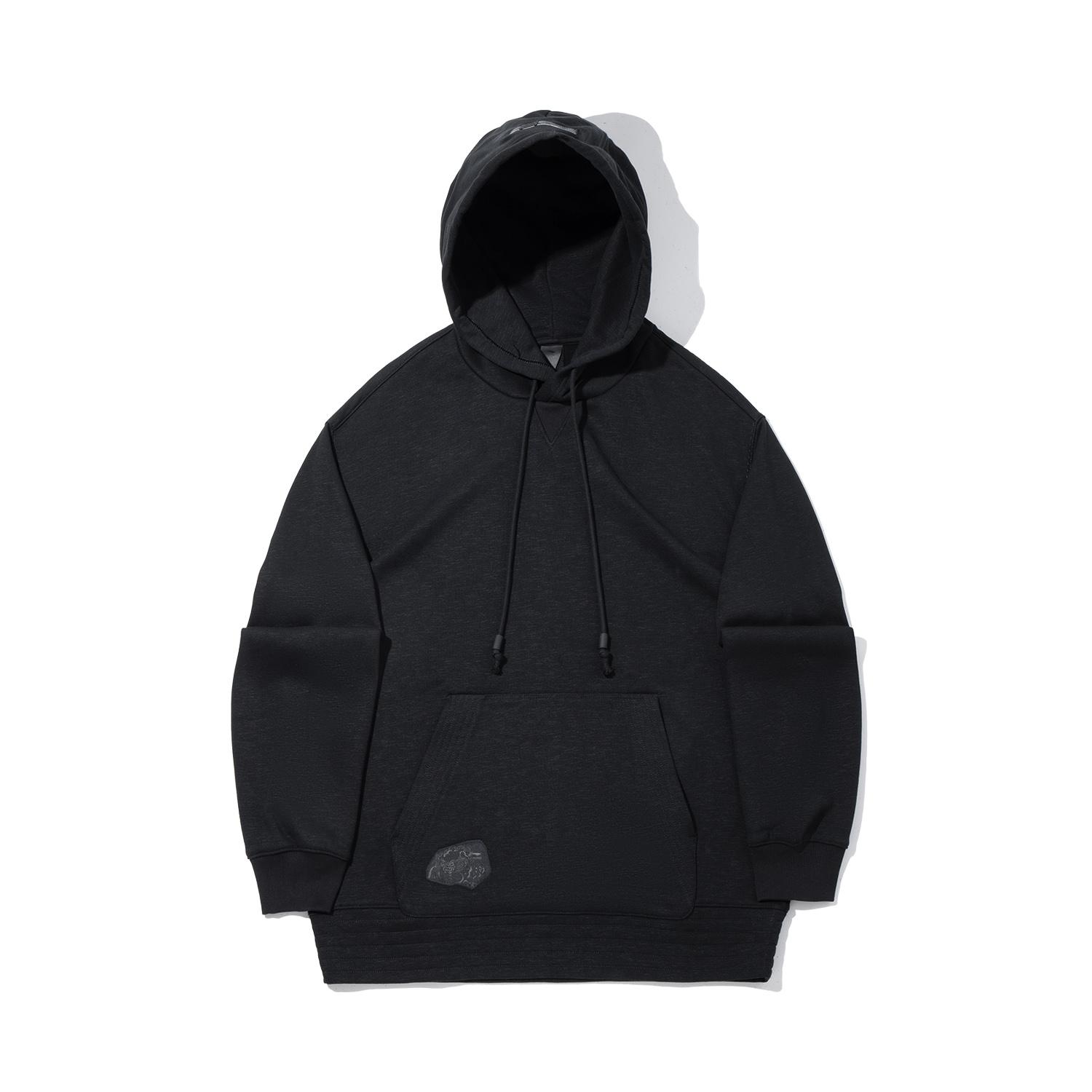 

Li Ning Серия Кунг-фу Универсальное худи свободного кроя для мужчин AWDVA95-3 M