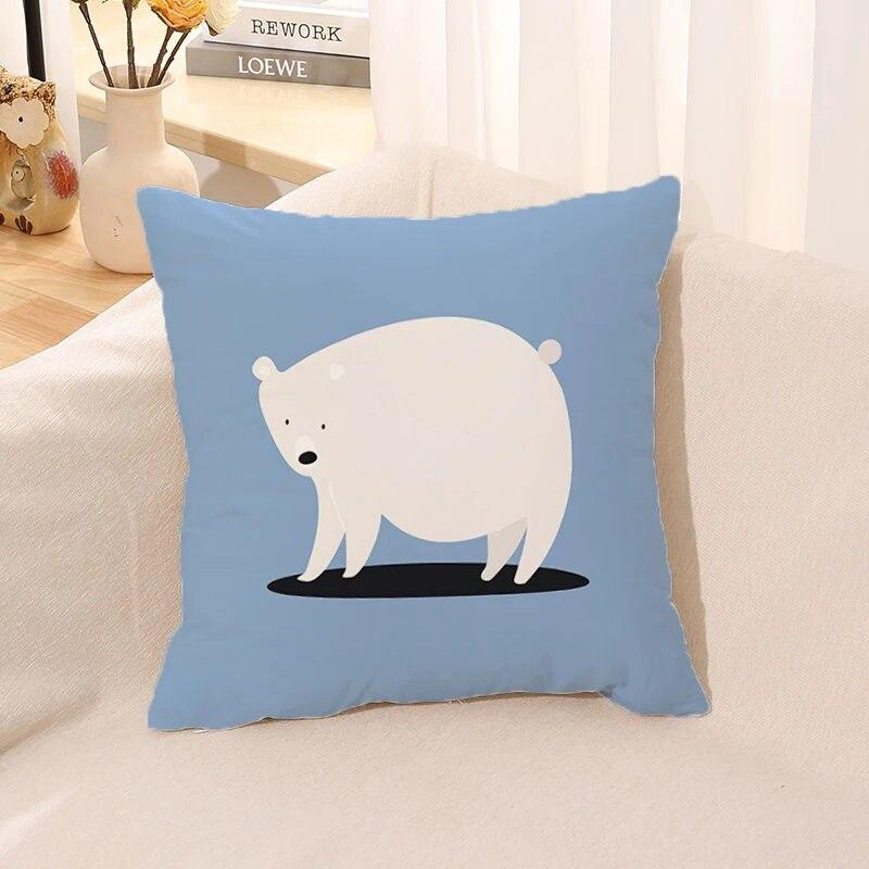 Sleeping Pillow Animal Cushion Cover Car Office Gift   Sofa   Decorative