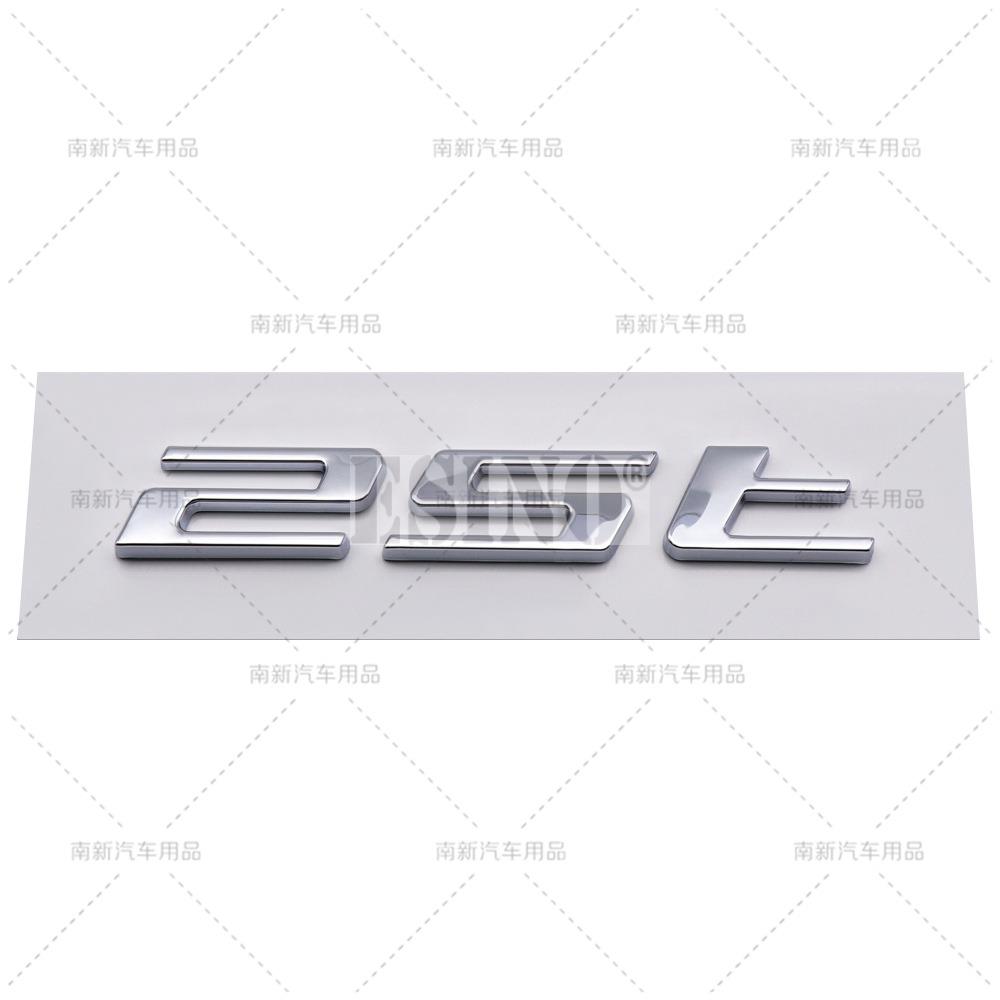 Car Styling 3D ABS Adhesive Emblem 20T 25T 30T 35T Car Body Rear Trunk Badge Auto Accessory for Jaguar XE XF XJ F-Pace F-Type