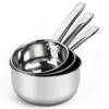 Food Grade Water Scoop 201/304 Stainless Steel Kitchen Spoon Stainless Steel Water Ladle  Soup