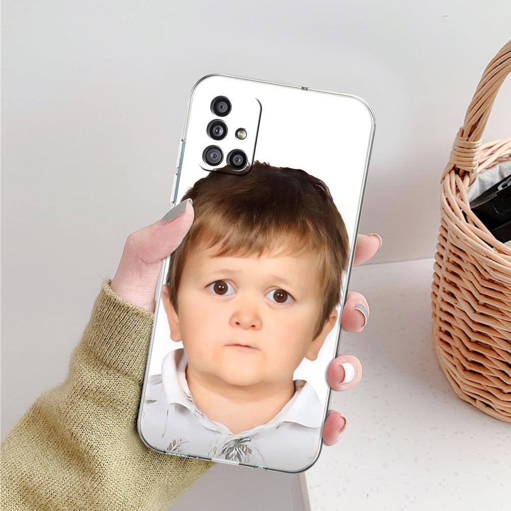 Phone Case For Samsung A15 A13 A35 A55 A51 A71 A41 A31 A21S A05 A17 A23 A25 A33 A53 A73 5G A07 4G Cover Funny Babaite Hasbulla