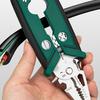 Electrician Wire Crimper Peeler Pliers Cable Stripping Multifunctional Press Plier Terminals Crimping Cutting Tool