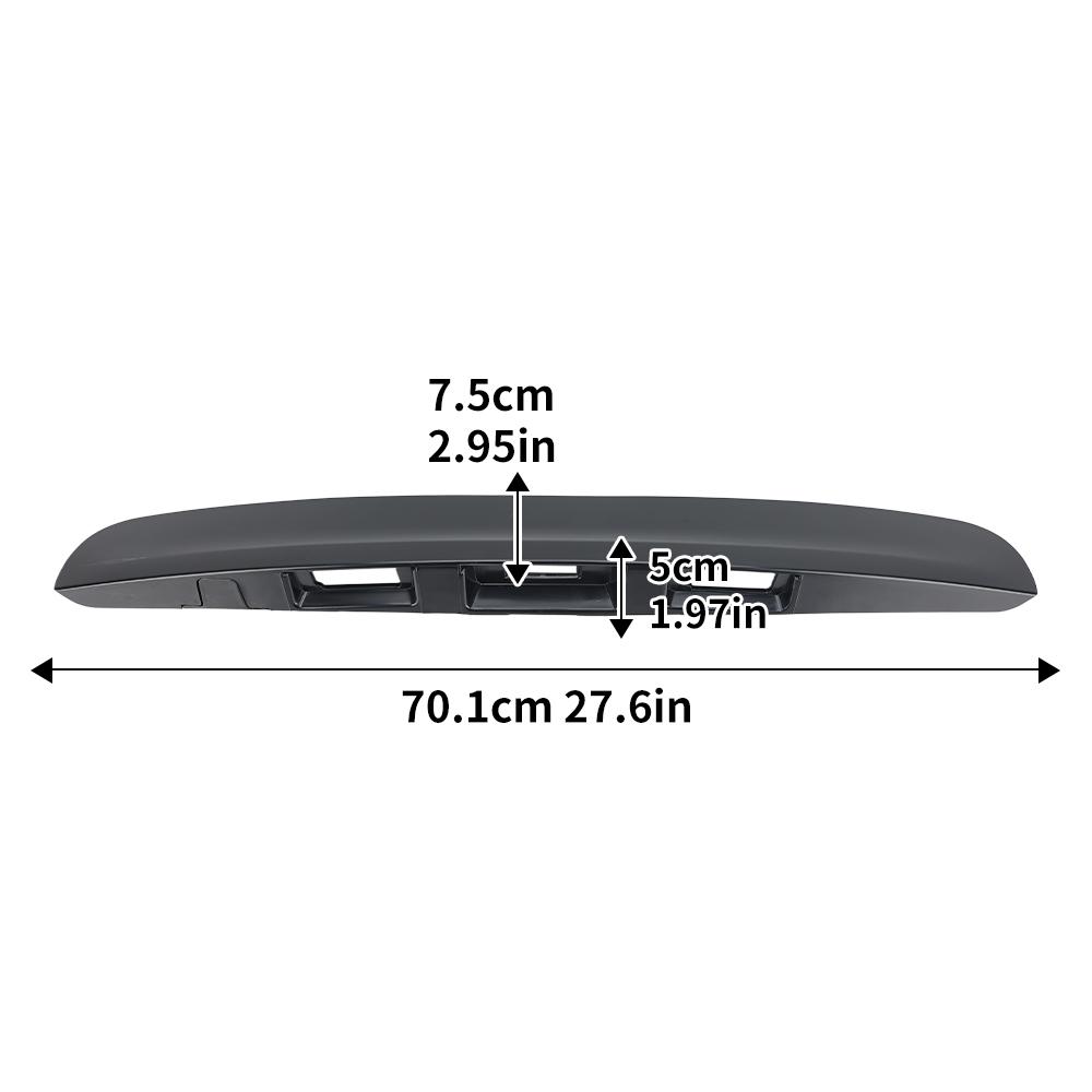 Exterior Door Rear Tailgate Boot Handle For Nissan Qashqai J10 2007 2008 2009 2010 2011 2012 2013 2014 Tail Light Handle Cover