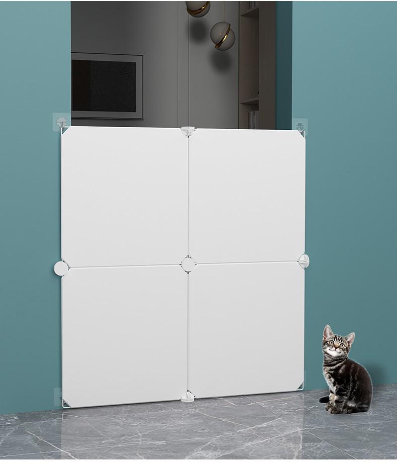 Indoor Pet Barrier: Dog & Cat Net Rail for Doorways and Balconies