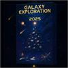 Calendrier de l'Avent Exploration Galactique 2025 Jouet de l'Avent Spatial 2025 Jouets de Collection Acryliques Plats 2D pour Enfants Adolescents Étudiants