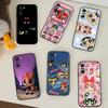 Cute T-the Powerpuff Girls-S Phone Case For Slim Black Xiaomi 11 12 Redmi Note 11 5G 8T 9A 9 10T Note 8 9 12S Ultra Shockproof P