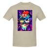 Piece Cartoon Members Novelty  Cotton TShirt GGorillaz Rock Band Tops Tees For Unisex