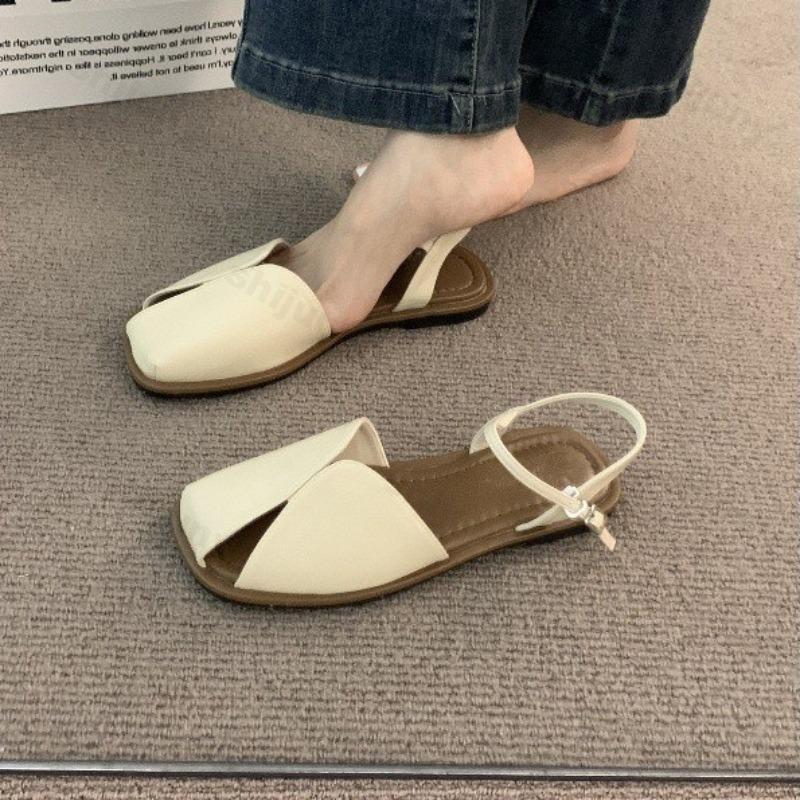 

Fashion Summer Women s Roman Sandals Breathable Flat Comfortable Sandals 2025 New Fashion Woven Hollow Retro Sandals Sandalias De Mujer 40 бежевый