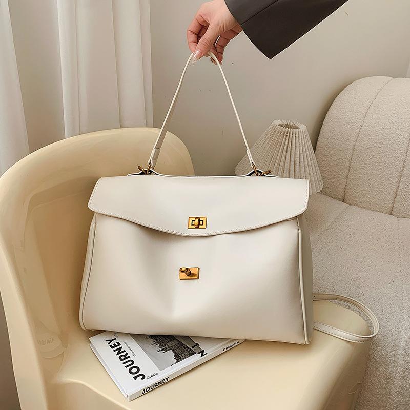 New fashion casual big bag shoulder portable trendy women's bag