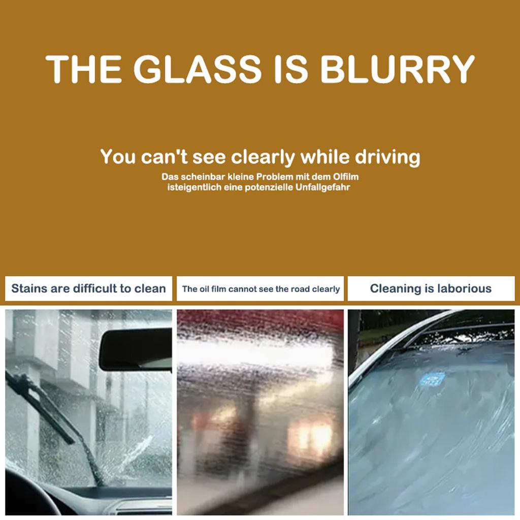 Car Oil Film Paste Windshield Removal Paste Descaling Glass Strong Cleaning Milk 150g