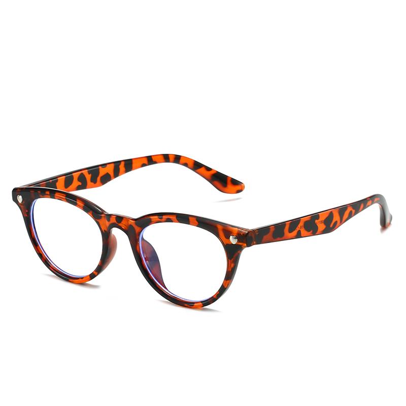 Anti-Blue Light Glasses Vintage Fashion Round Eyewear Women Classic Luxury Eyeglasses Blue Light Blocking Man Lady Eyeglas