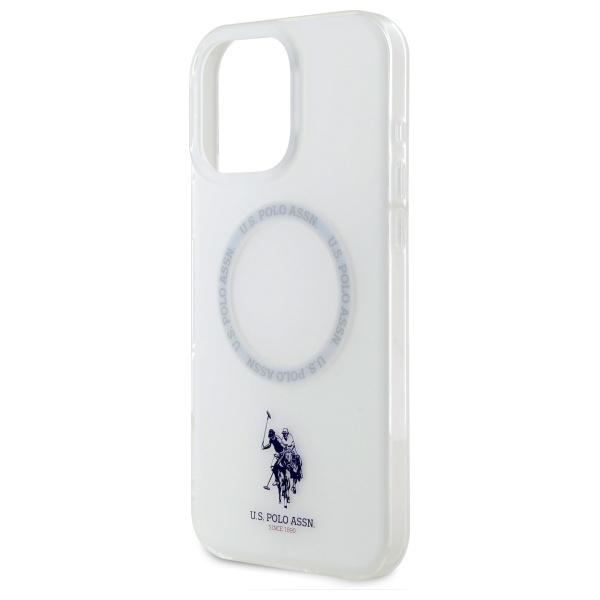Us Polo Ushmp16Xhocldpw Iphone 16Pro Max 6.9 Biały/White Iml Ring Magsafe