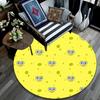 SpongeBob SquarePants,Round Area Rug,Carpet Rug for Living Room Bedroom Sofa Playroom Decor,Non-slip Floor Mat