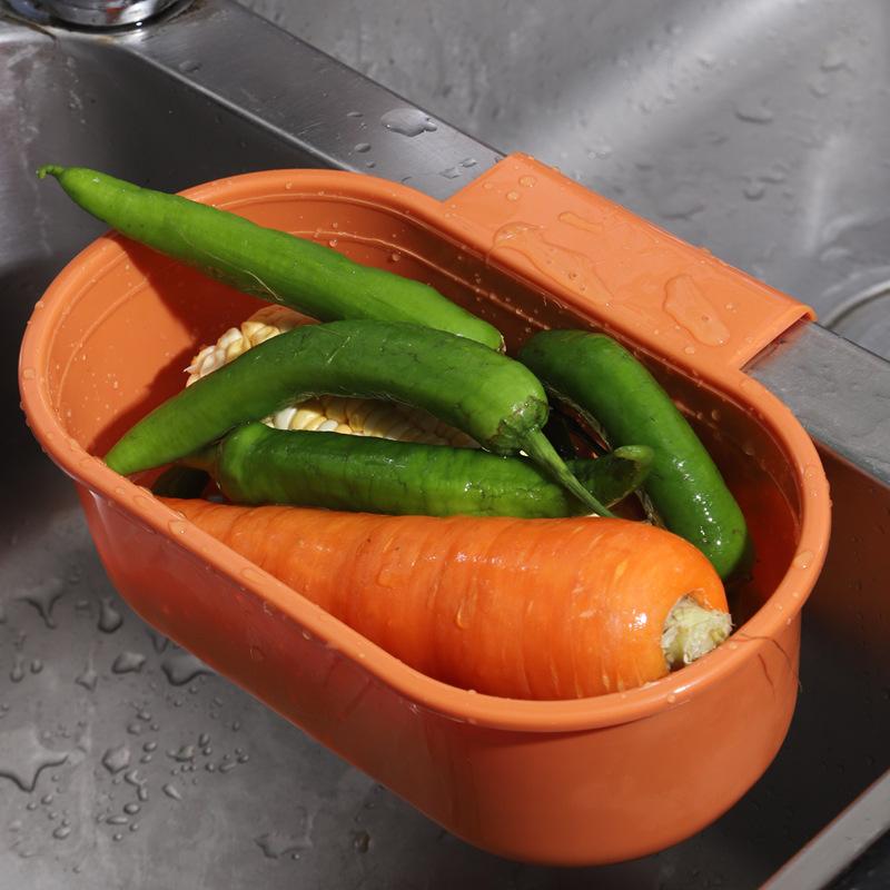 [Panier de Cuisine Multifonctionnel] 1pc Panier de Cuisine Multifonctionnel | Panier d'Égouttage, Panier à Légumes, Panier d'Égouttage pour Fruits et Eau de Riz