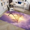 Golden Crown Chair Mat Office Carpet, Oversized Rug for Home Decor, Sofa Mat, Desk Pad Gift, Suitable for Bedroom, Living Room, Various Rooms